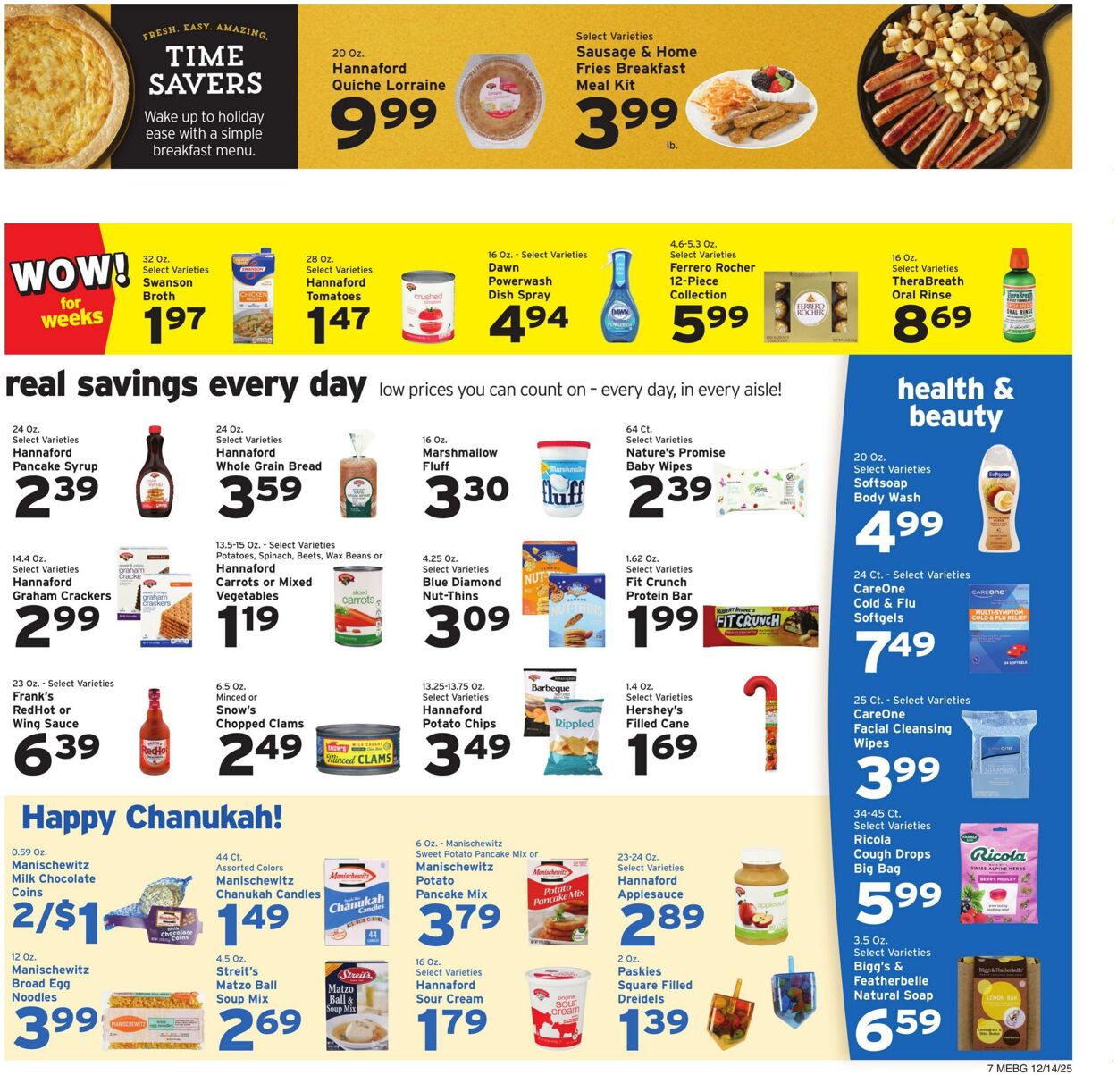 Catalogue Hannaford from 12/14/2025