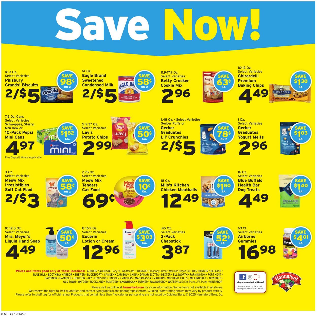 Catalogue Hannaford from 12/14/2025