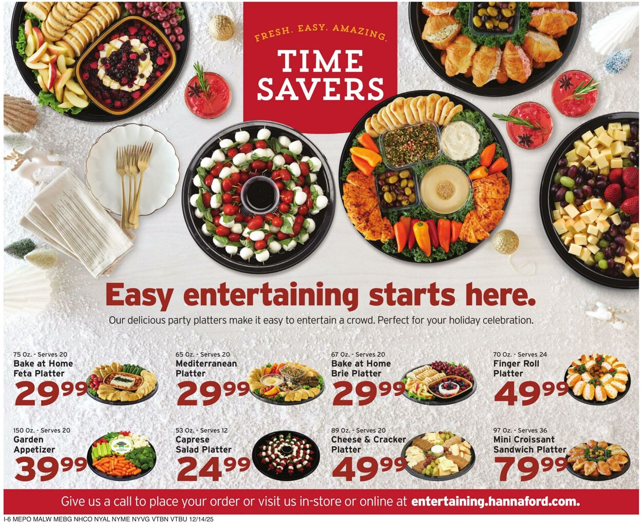 Catalogue Hannaford from 12/14/2025