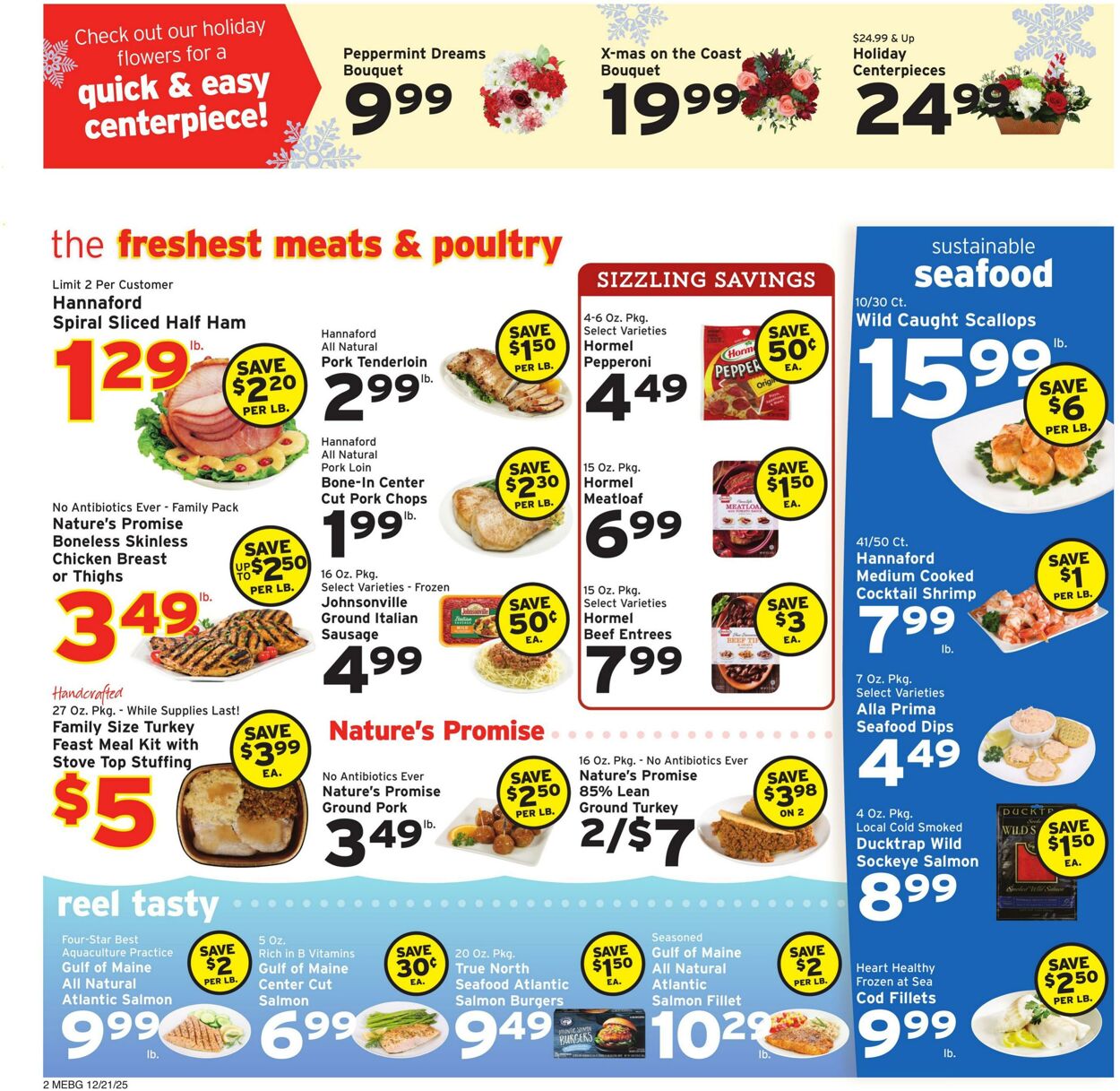 Catalogue Hannaford from 12/21/2025