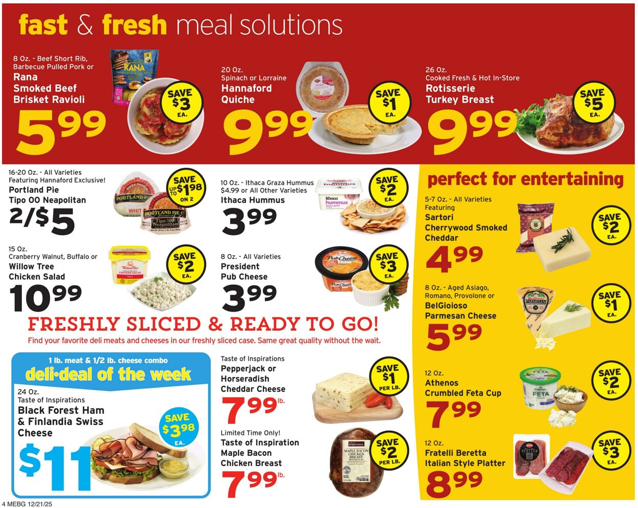 Catalogue Hannaford from 12/21/2025