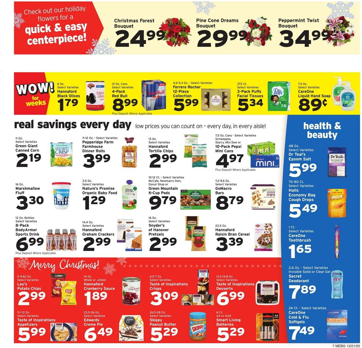 Catalogue Hannaford from 12/21/2025