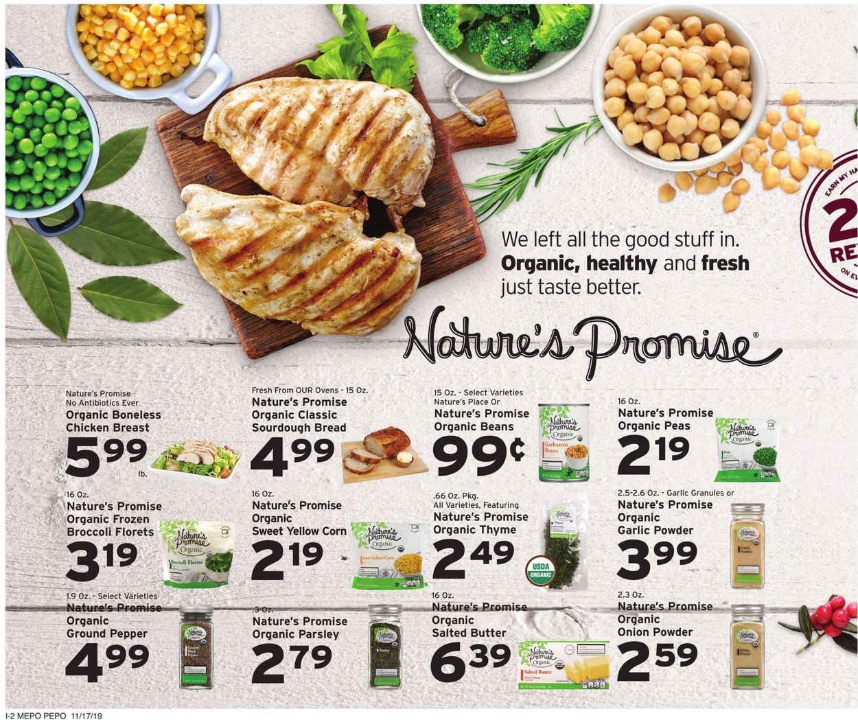 Catalogue Hannaford from 11/17/2019