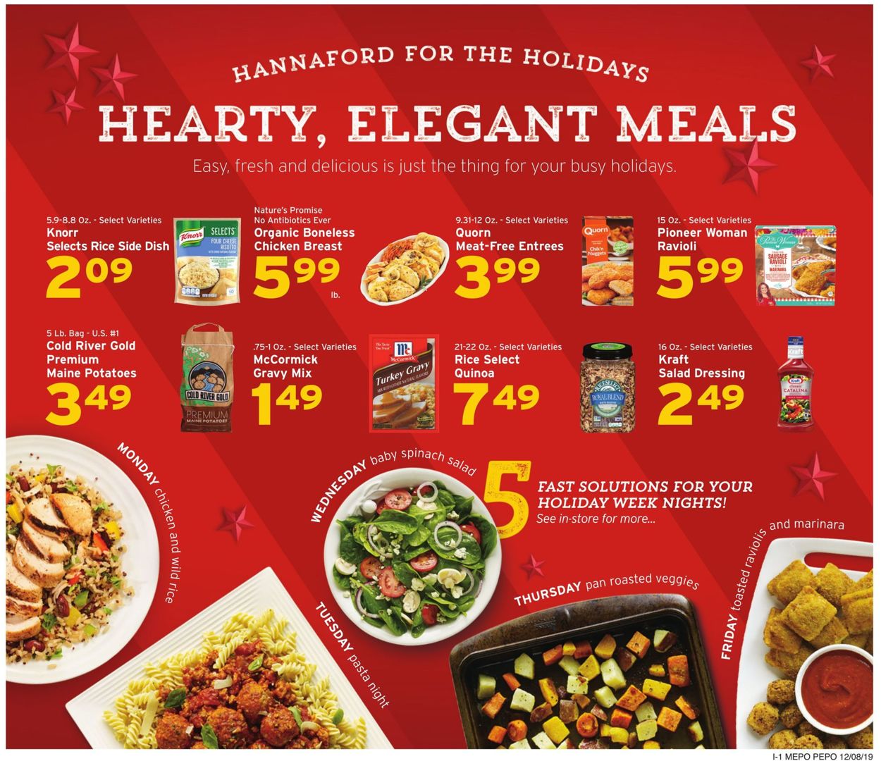 Catalogue Hannaford from 12/08/2019