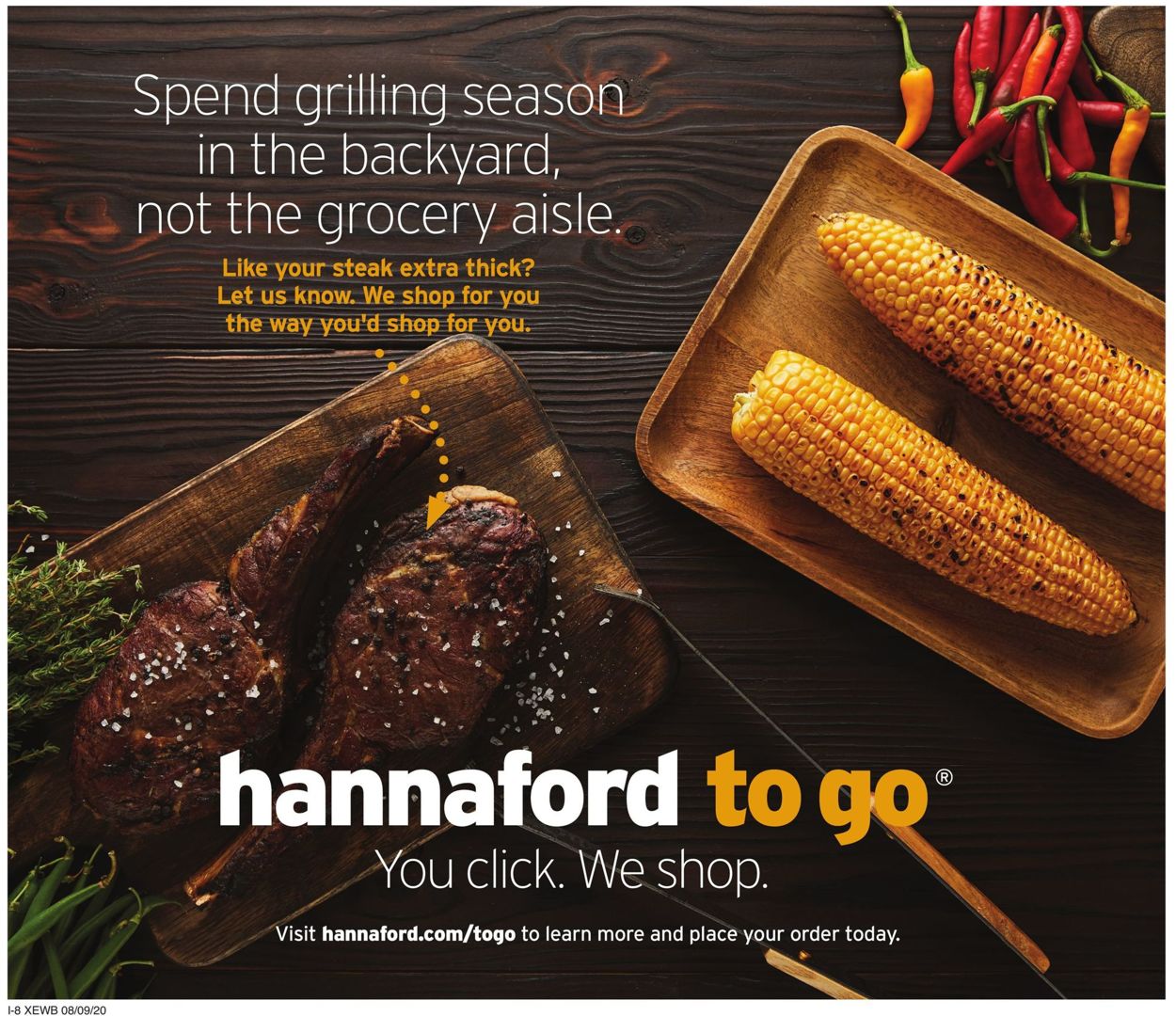 Catalogue Hannaford from 08/09/2020