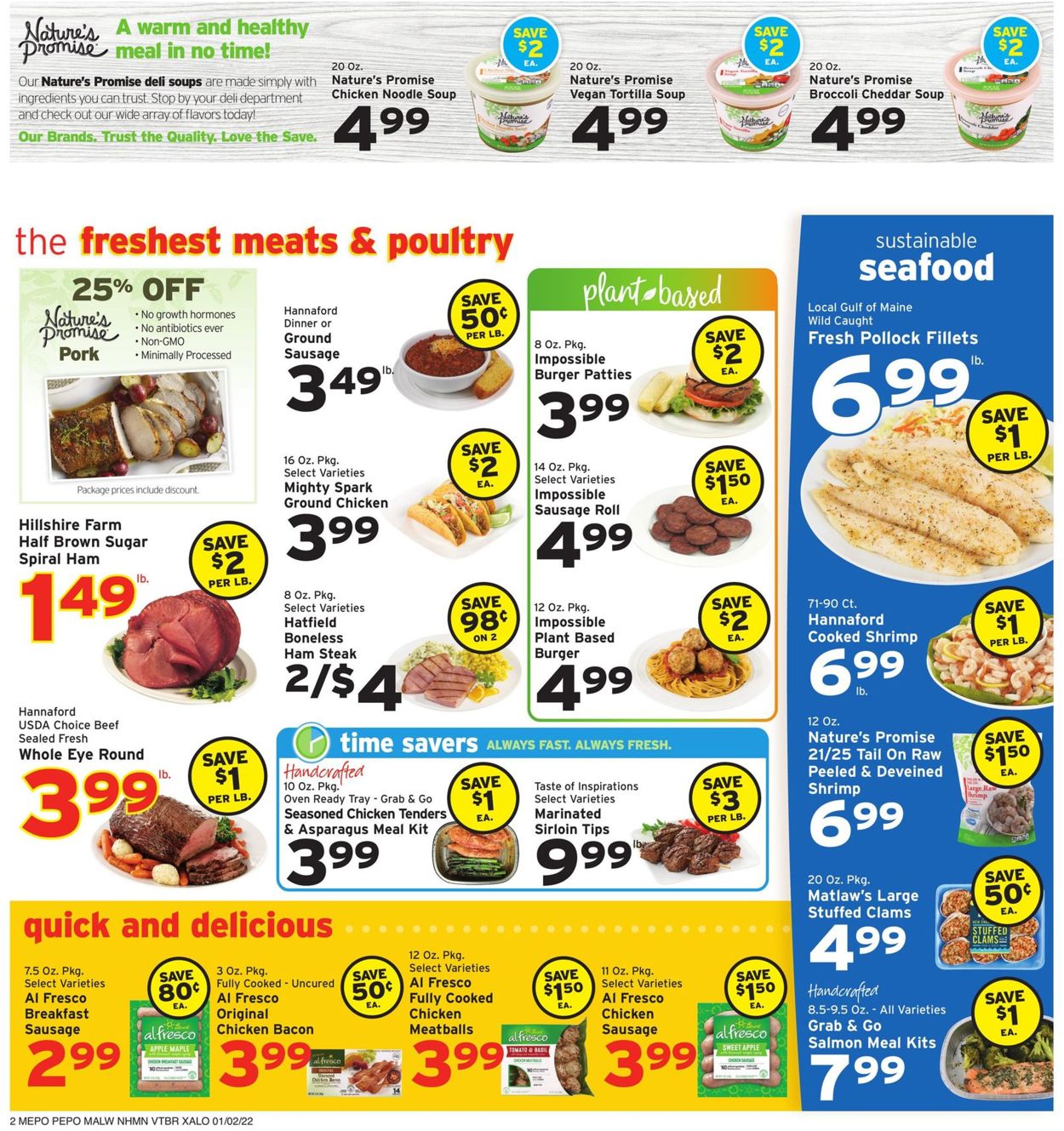 Catalogue Hannaford from 01/02/2021