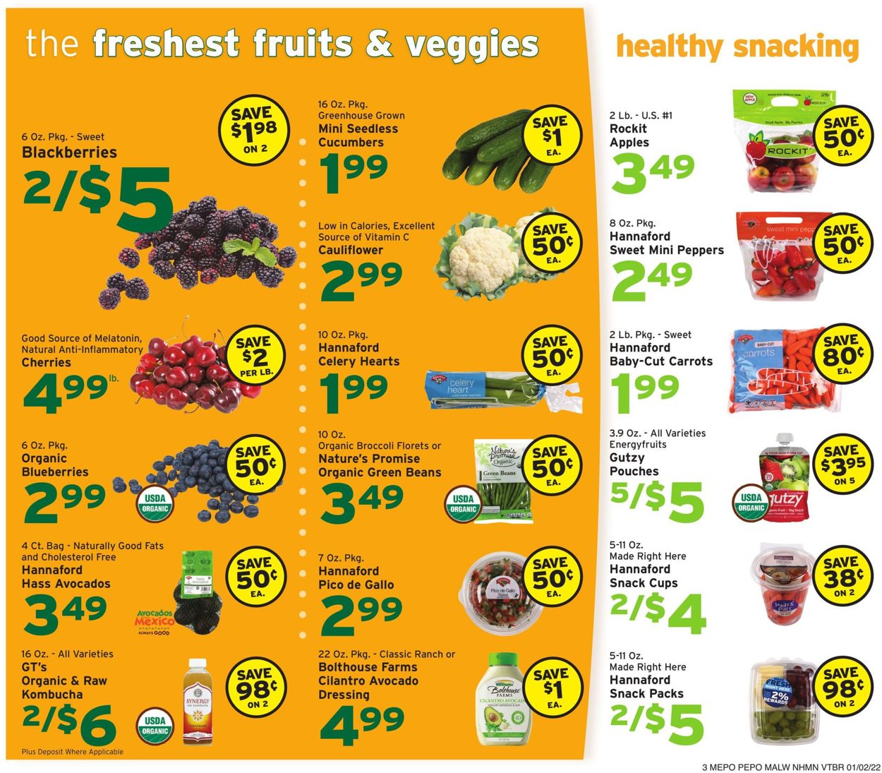 Catalogue Hannaford from 01/02/2021