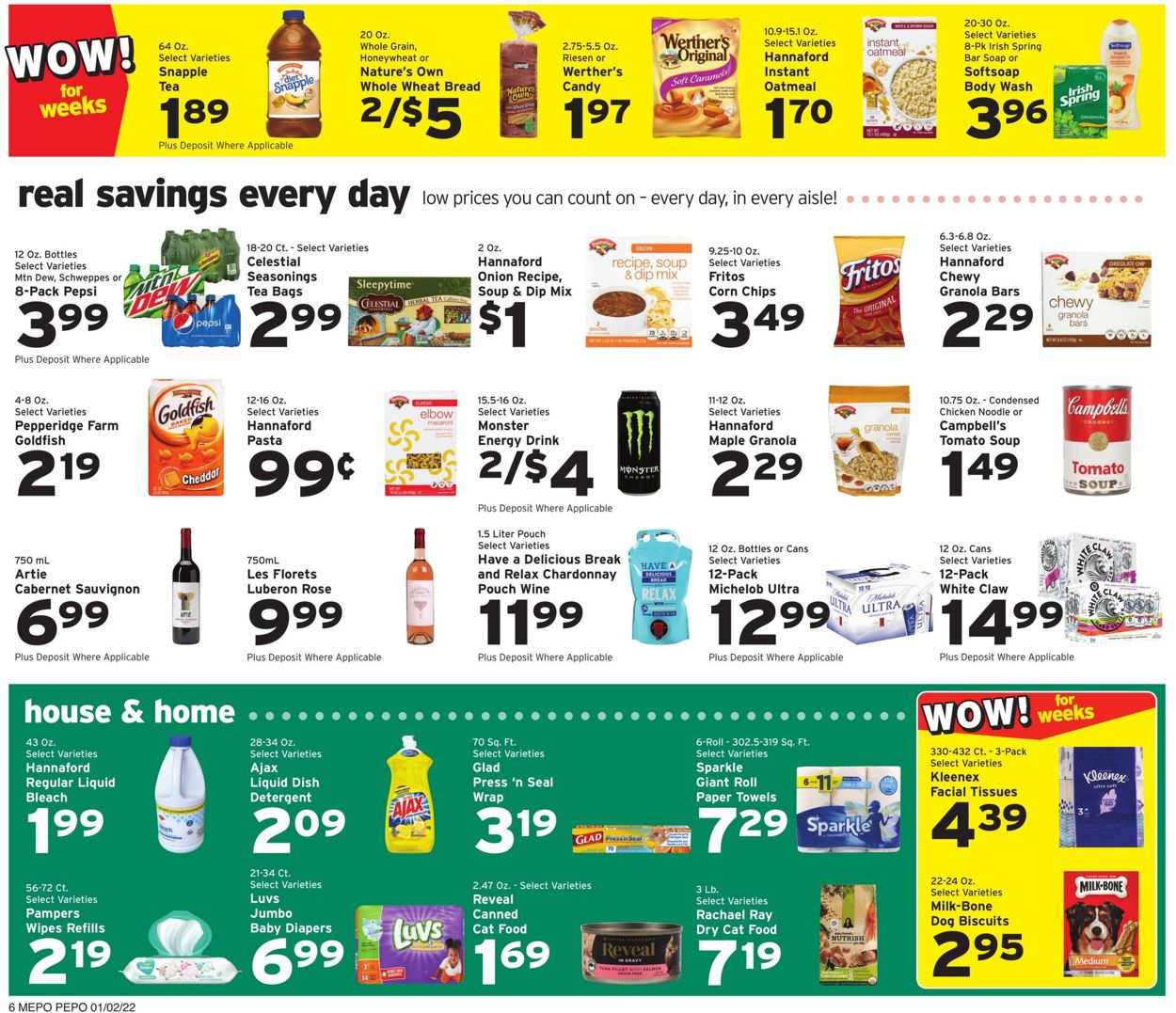 Catalogue Hannaford from 01/02/2021