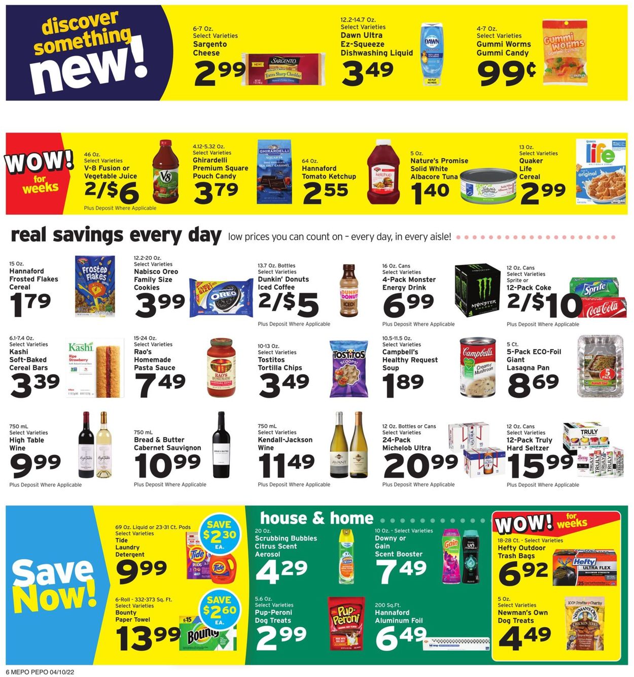 Catalogue Hannaford EASTER 2022 from 04/10/2022