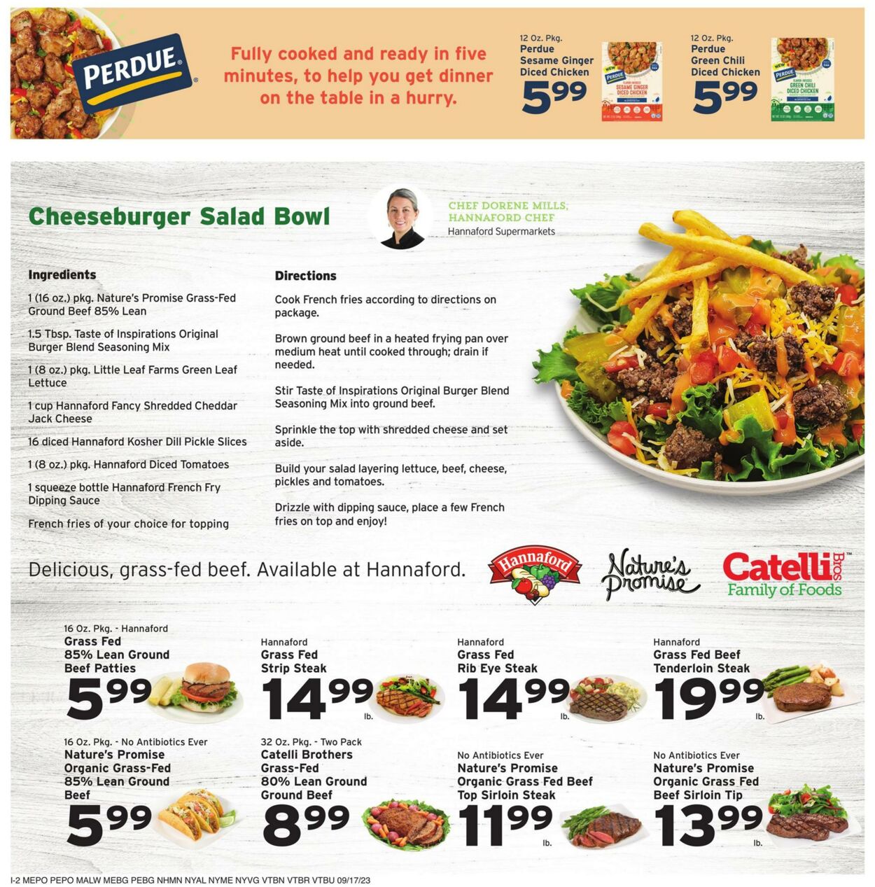 Catalogue Hannaford from 09/17/2023