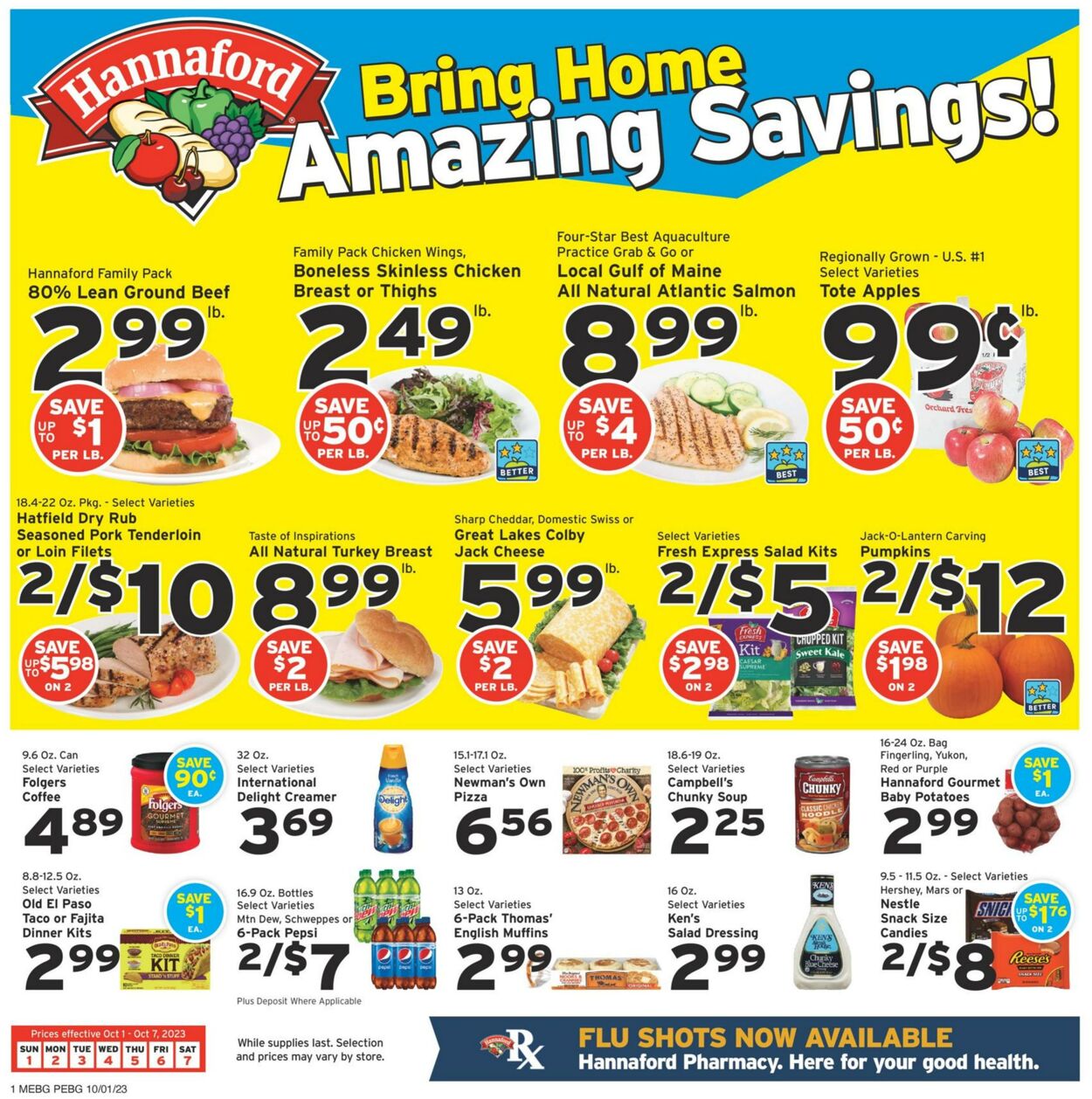 Catalogue Hannaford from 10/01/2023