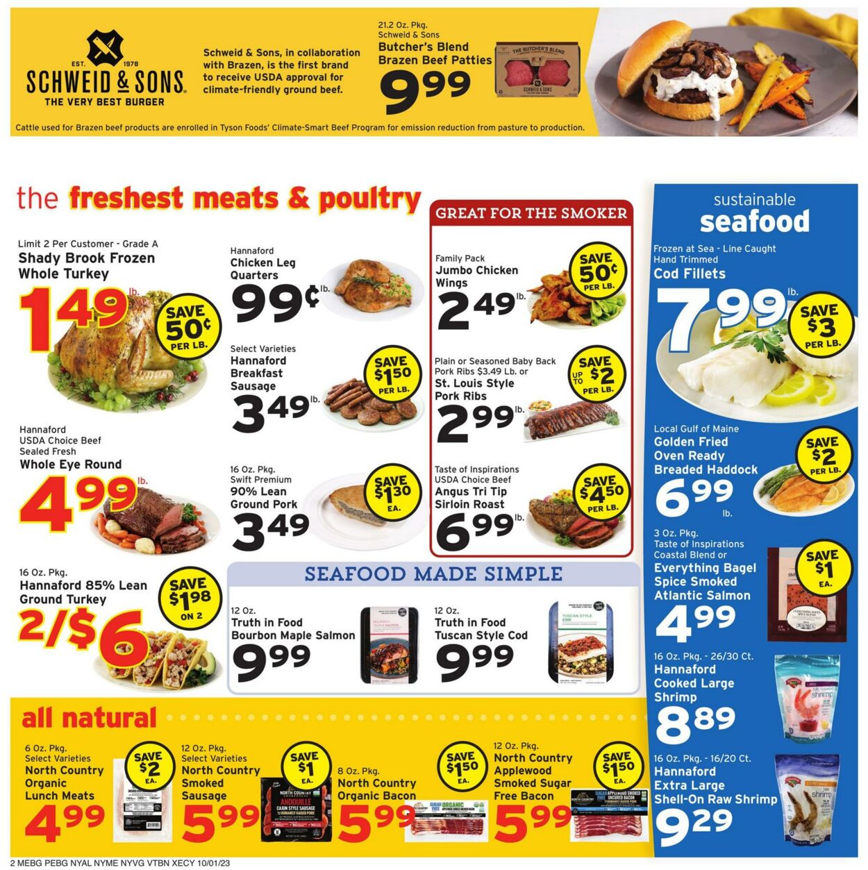 Catalogue Hannaford from 10/01/2023