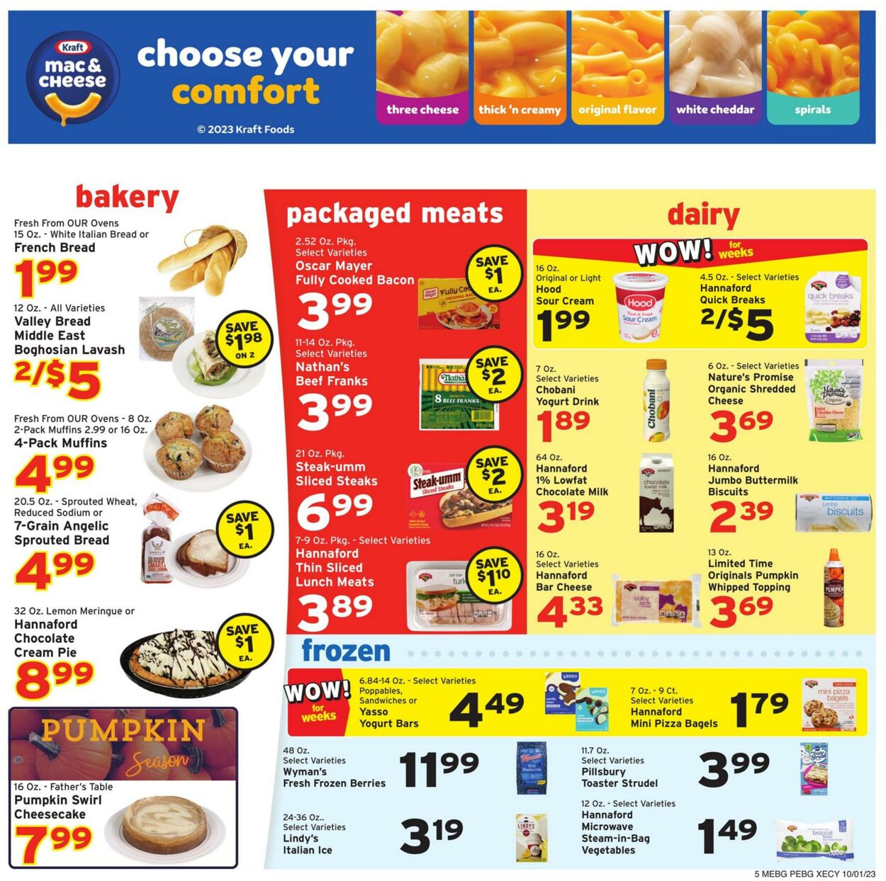 Catalogue Hannaford from 10/01/2023