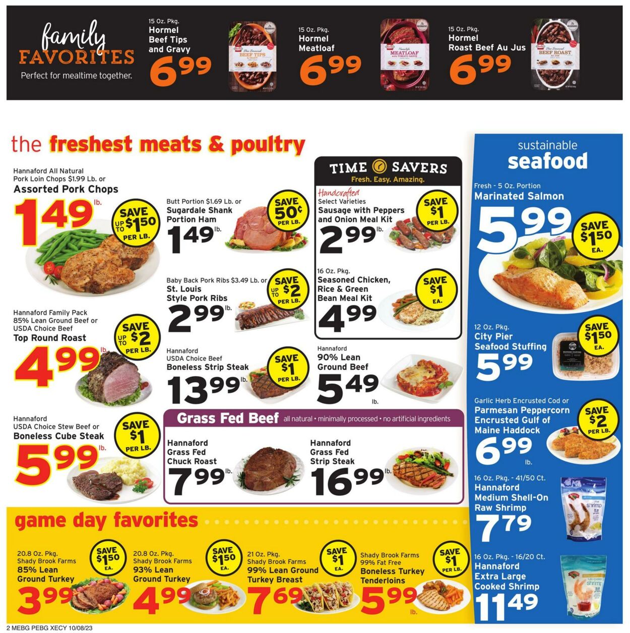 Catalogue Hannaford from 10/08/2023