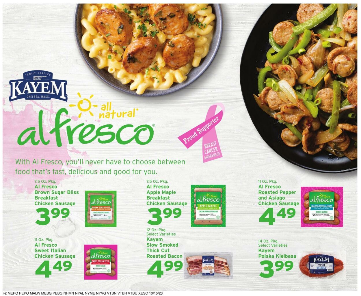 Catalogue Hannaford from 10/15/2023