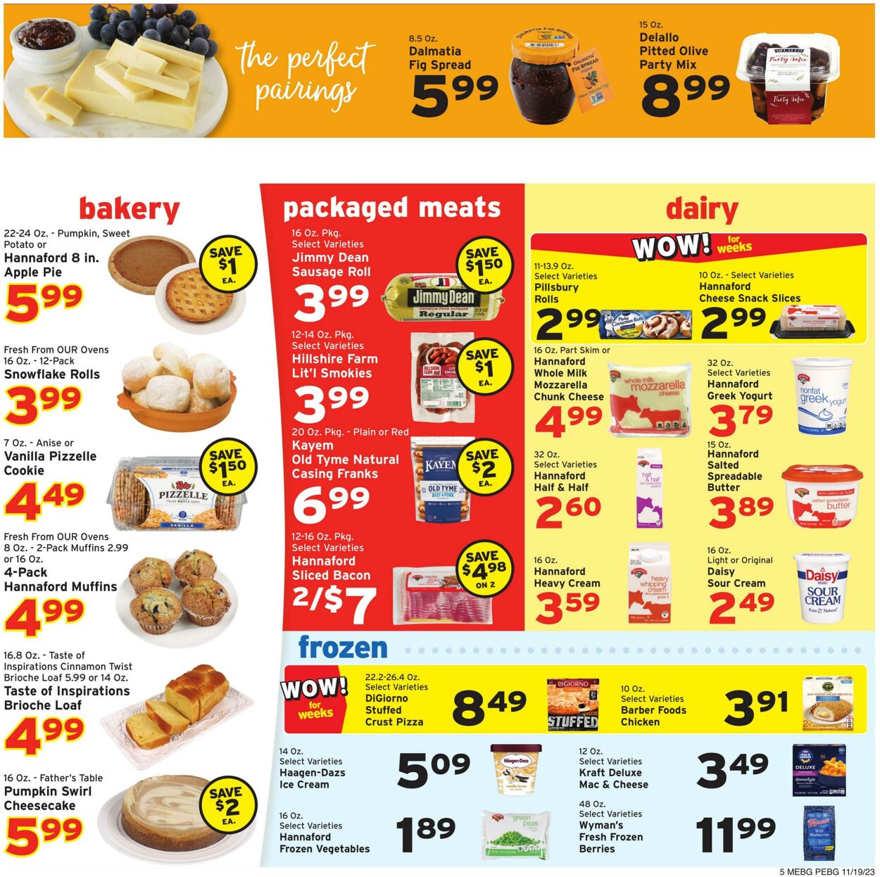 Catalogue Hannaford from 11/19/2023