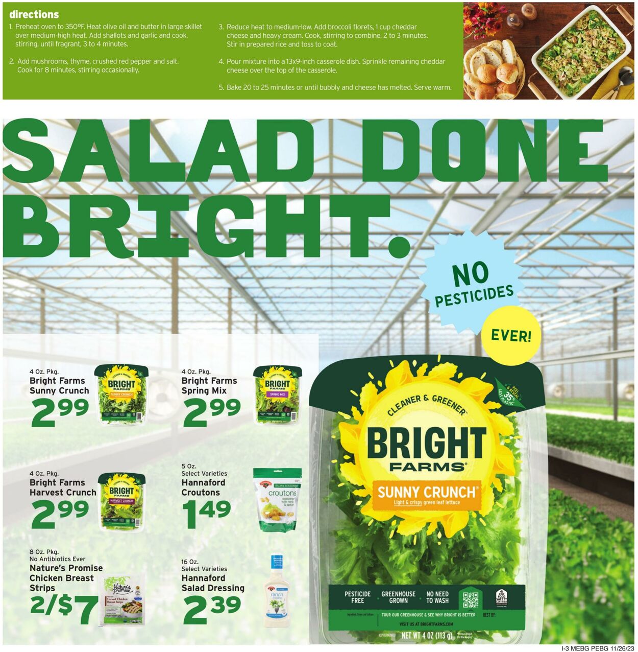 Catalogue Hannaford from 11/26/2023