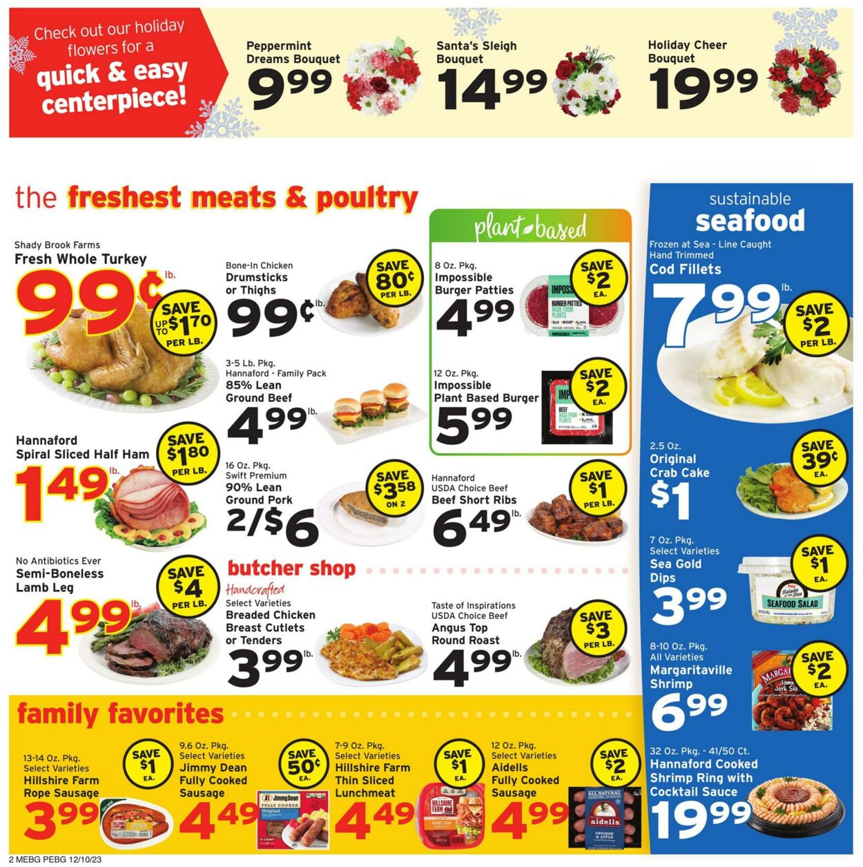 Catalogue Hannaford from 12/10/2023