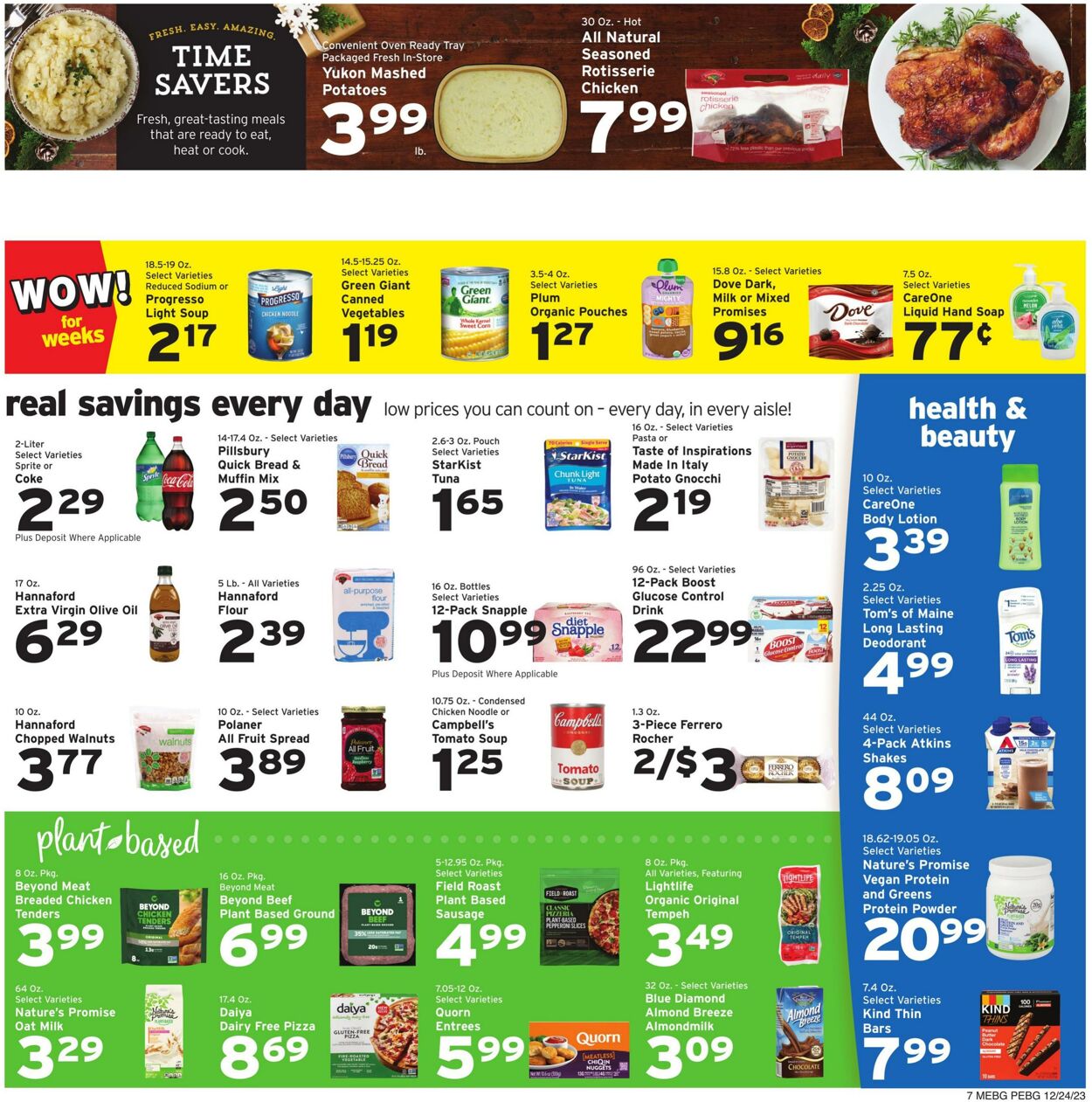 Catalogue Hannaford from 12/24/2023