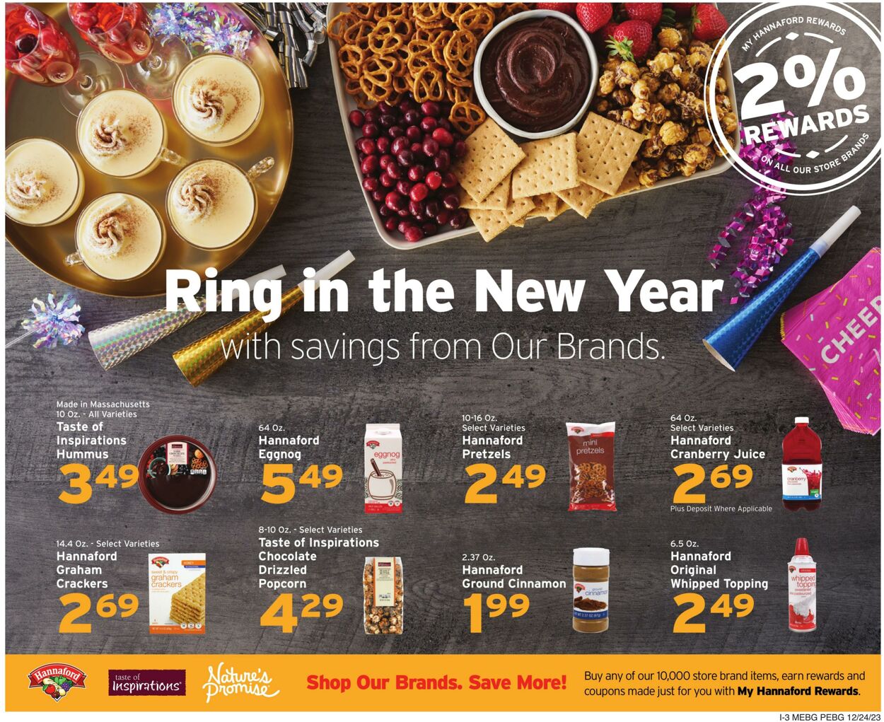 Catalogue Hannaford from 12/24/2023