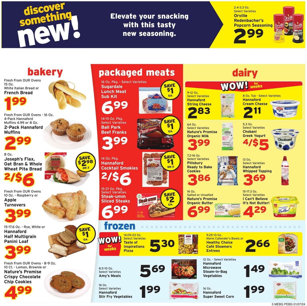 Catalogue Hannaford from 01/07/2024