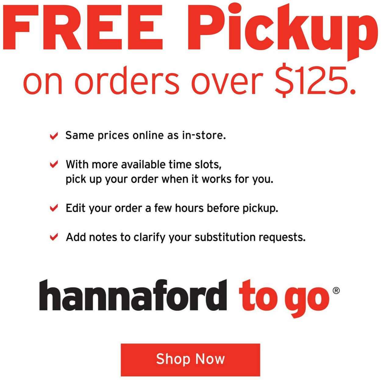 Catalogue Hannaford from 01/21/2024