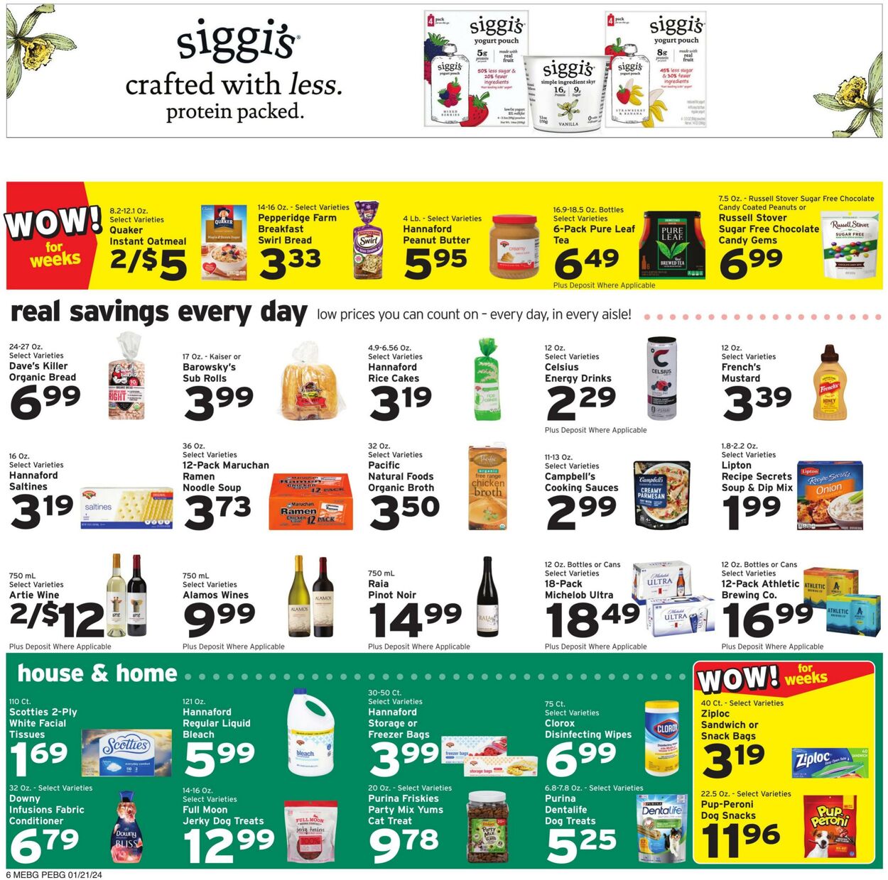 Catalogue Hannaford from 01/21/2024