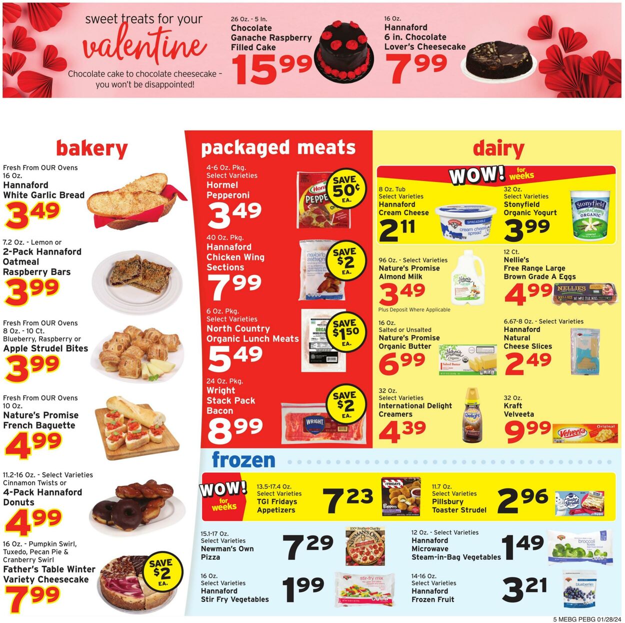 Catalogue Hannaford from 01/28/2024