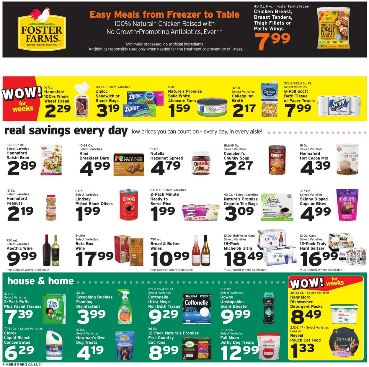 Catalogue Hannaford from 02/18/2024