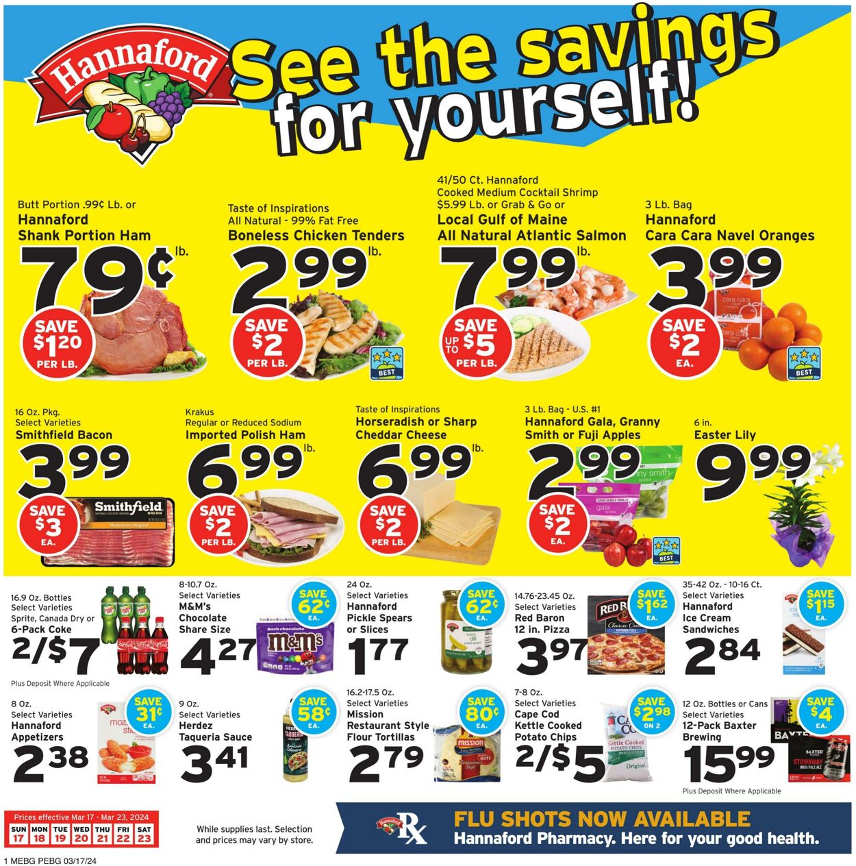 Catalogue Hannaford from 03/17/2024