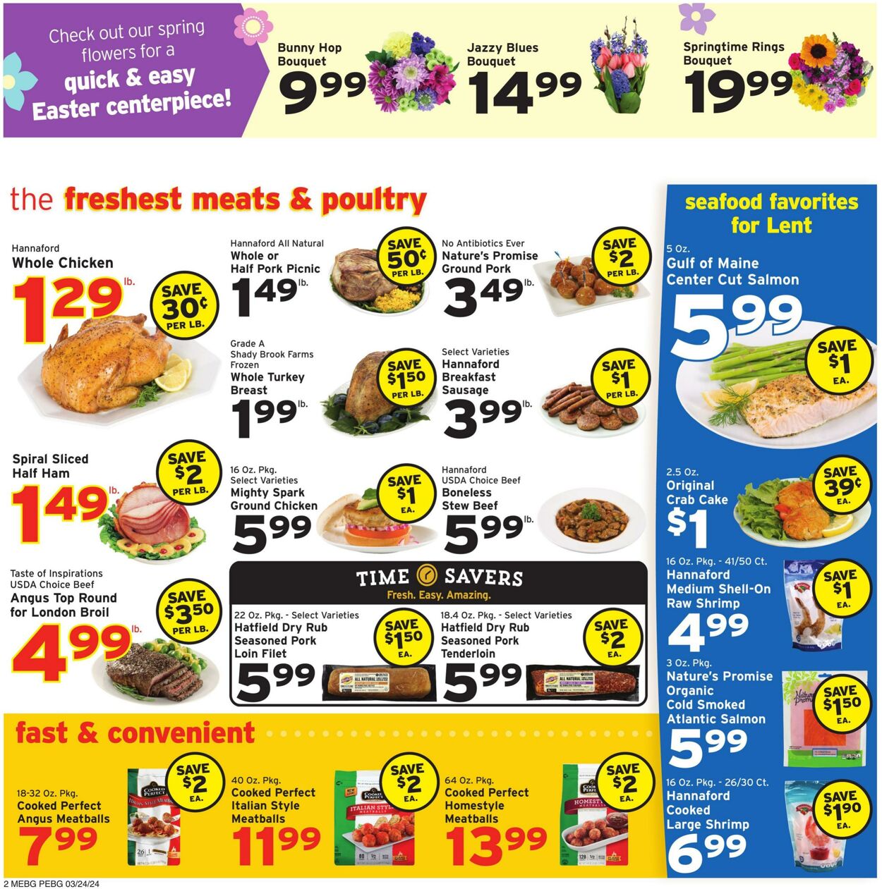 Catalogue Hannaford from 03/24/2024