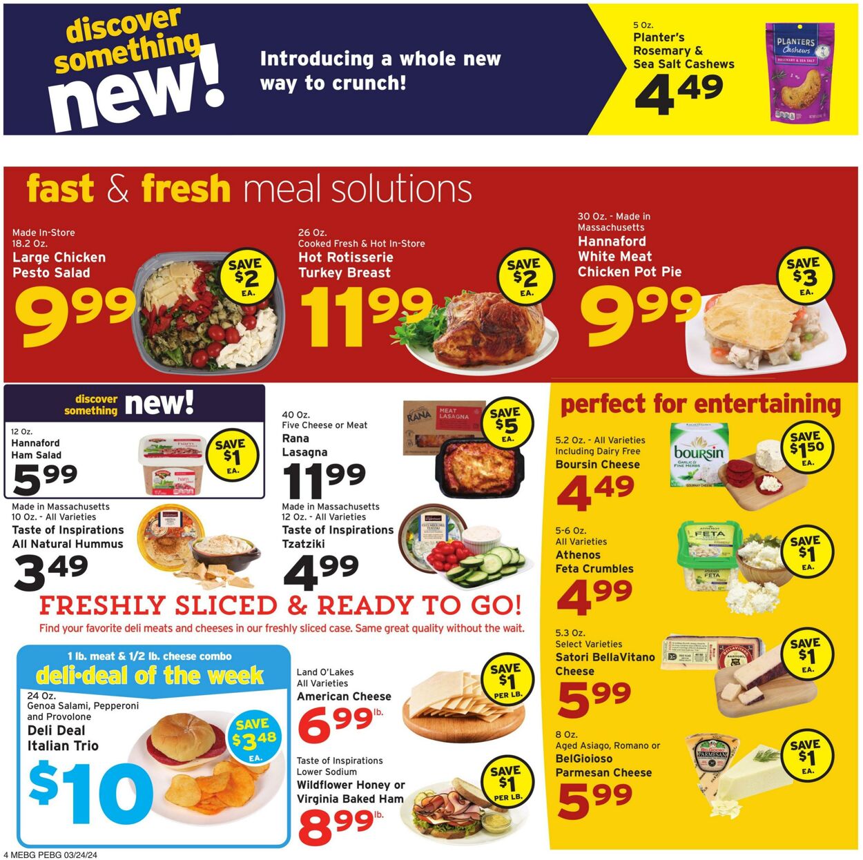 Catalogue Hannaford from 03/24/2024