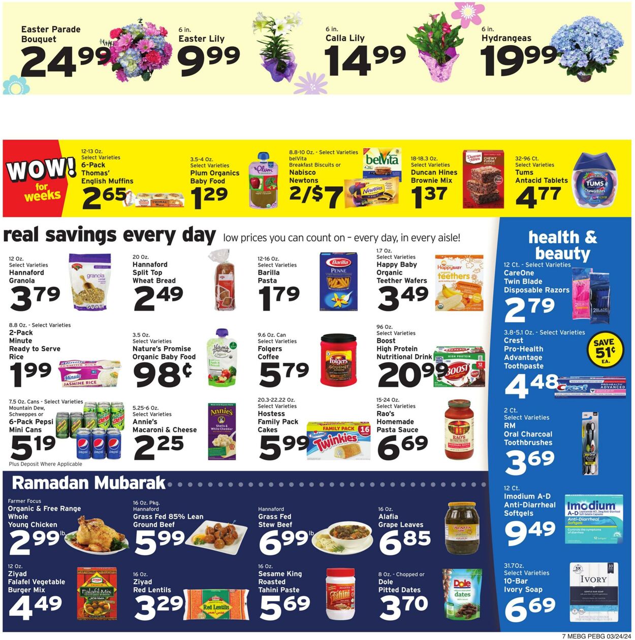 Catalogue Hannaford from 03/24/2024