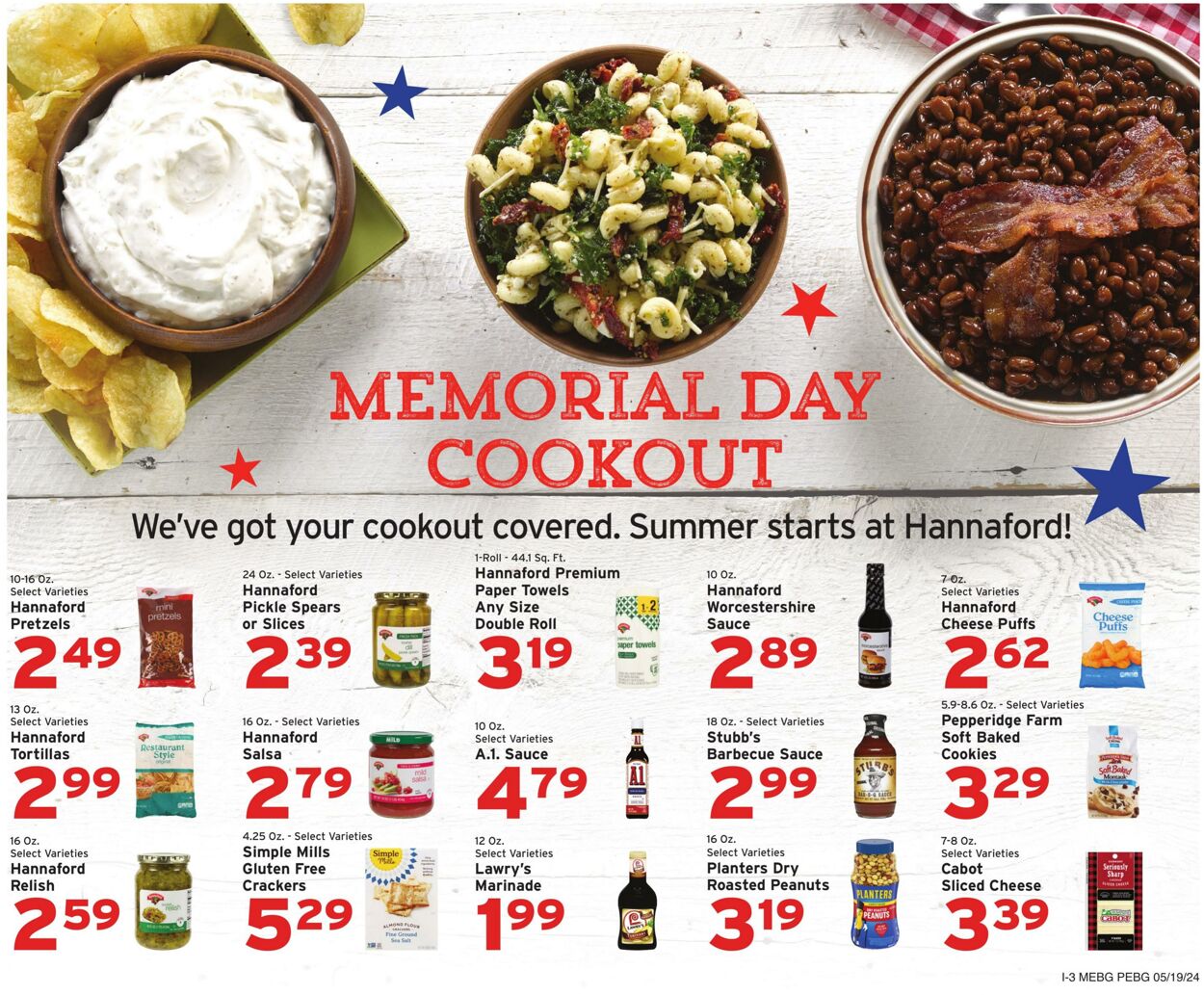 Catalogue Hannaford from 05/19/2024