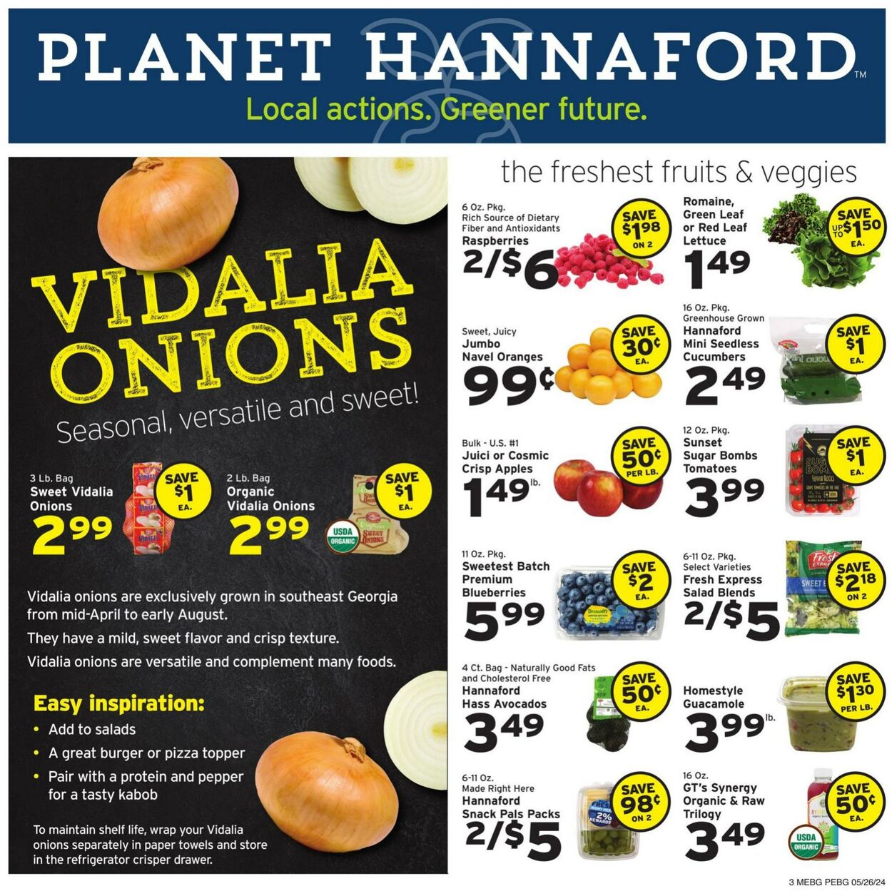 Catalogue Hannaford from 05/26/2024