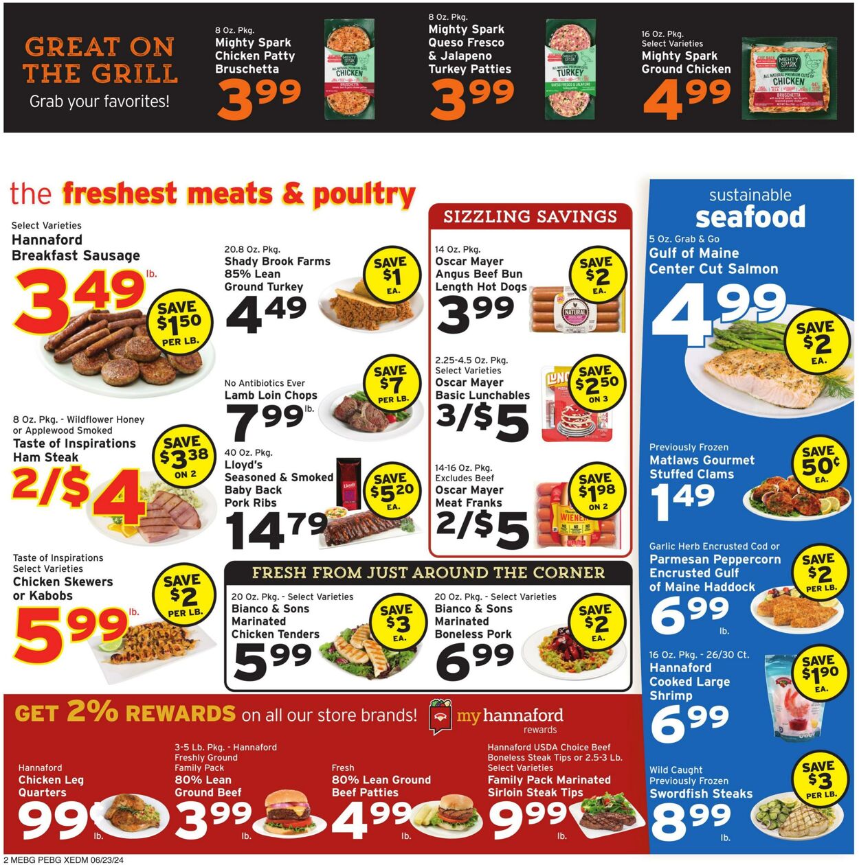 Catalogue Hannaford from 06/23/2024