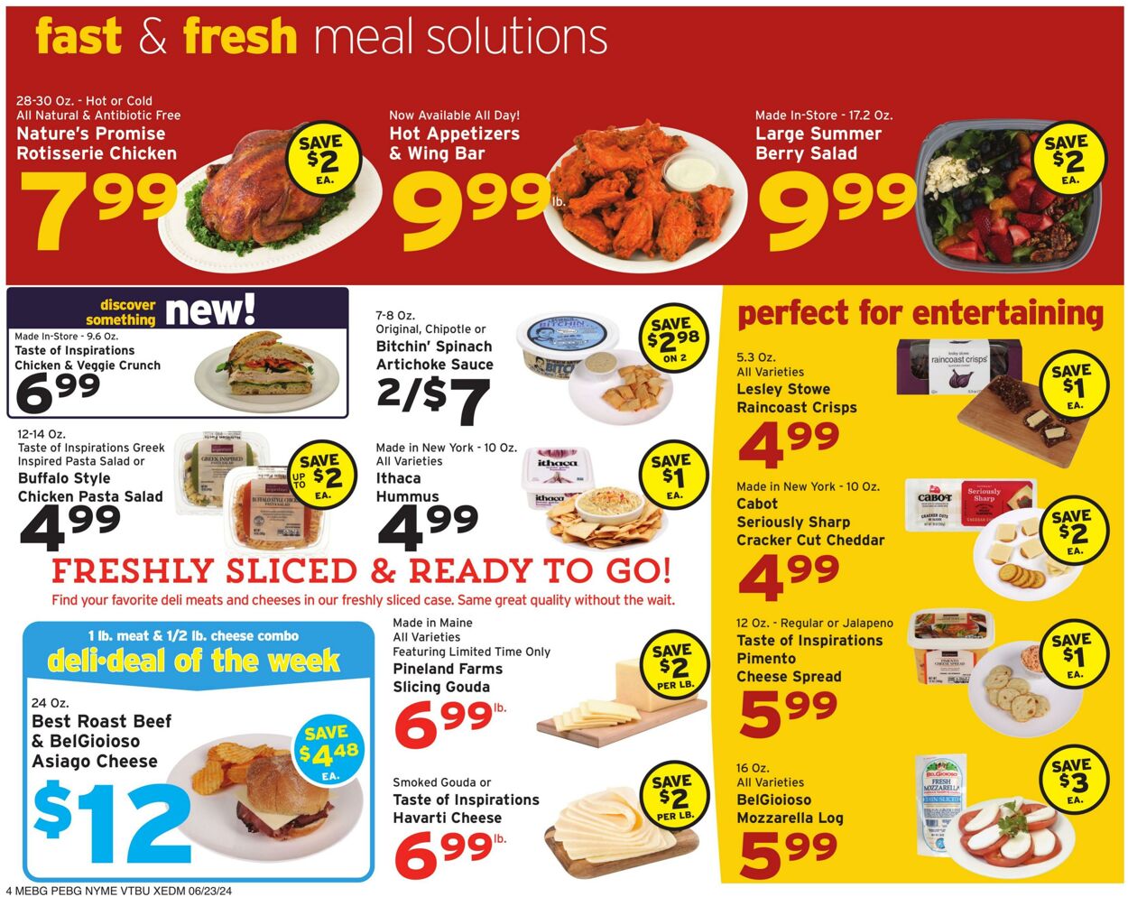 Catalogue Hannaford from 06/23/2024