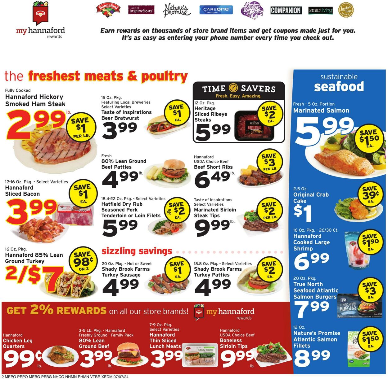 Catalogue Hannaford from 07/07/2024