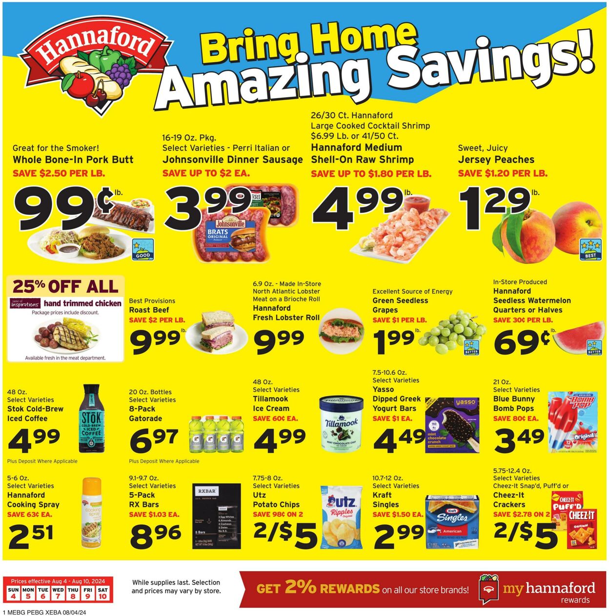 Catalogue Hannaford from 08/04/2024