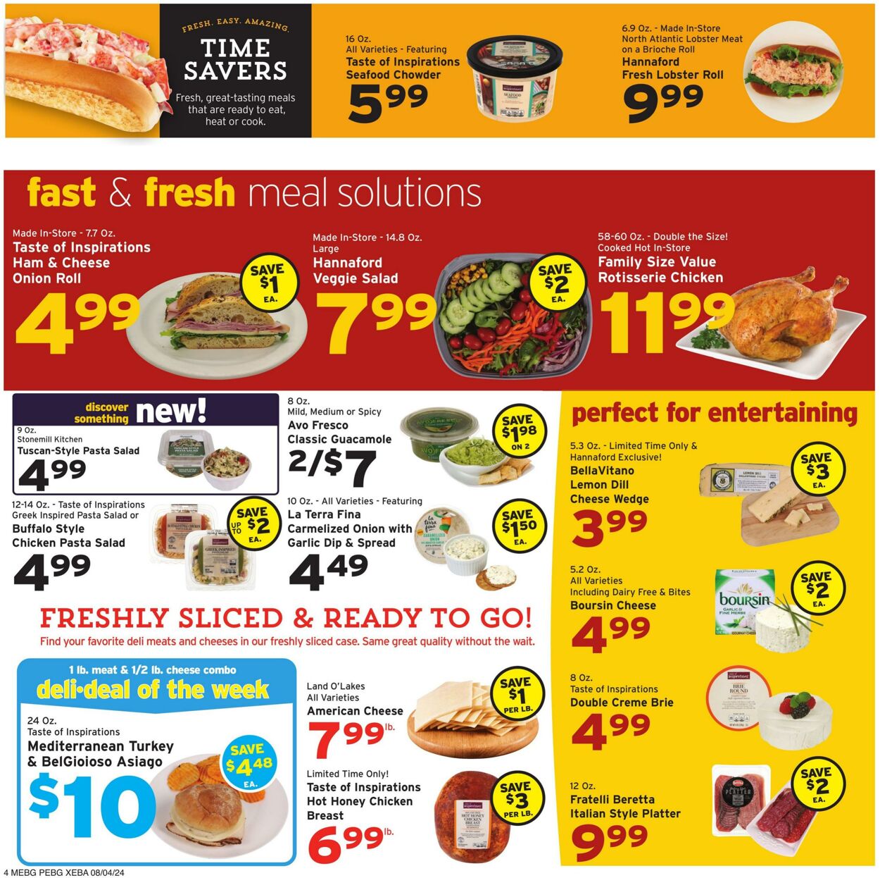 Catalogue Hannaford from 08/04/2024