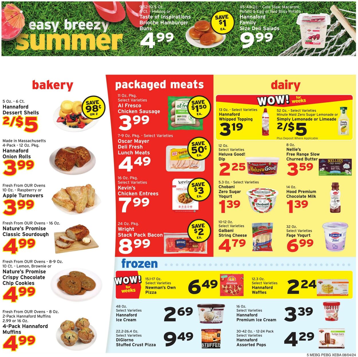 Catalogue Hannaford from 08/04/2024