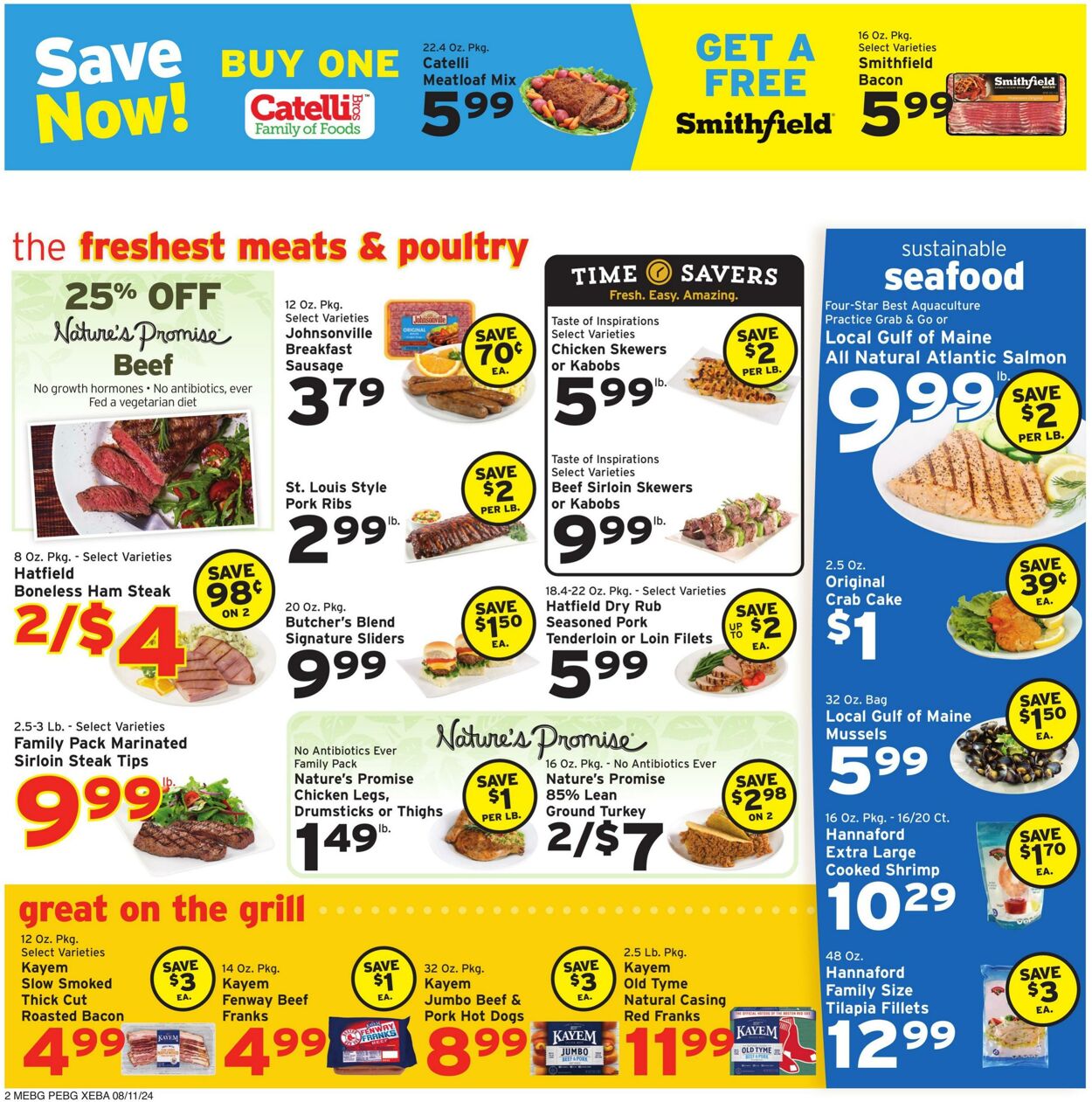 Catalogue Hannaford from 08/11/2024