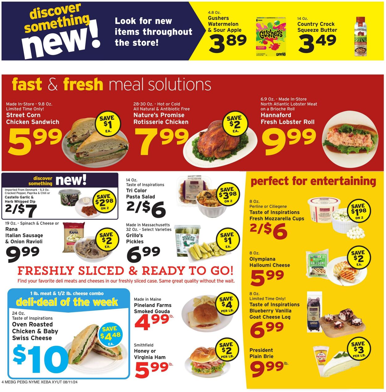 Catalogue Hannaford from 08/11/2024