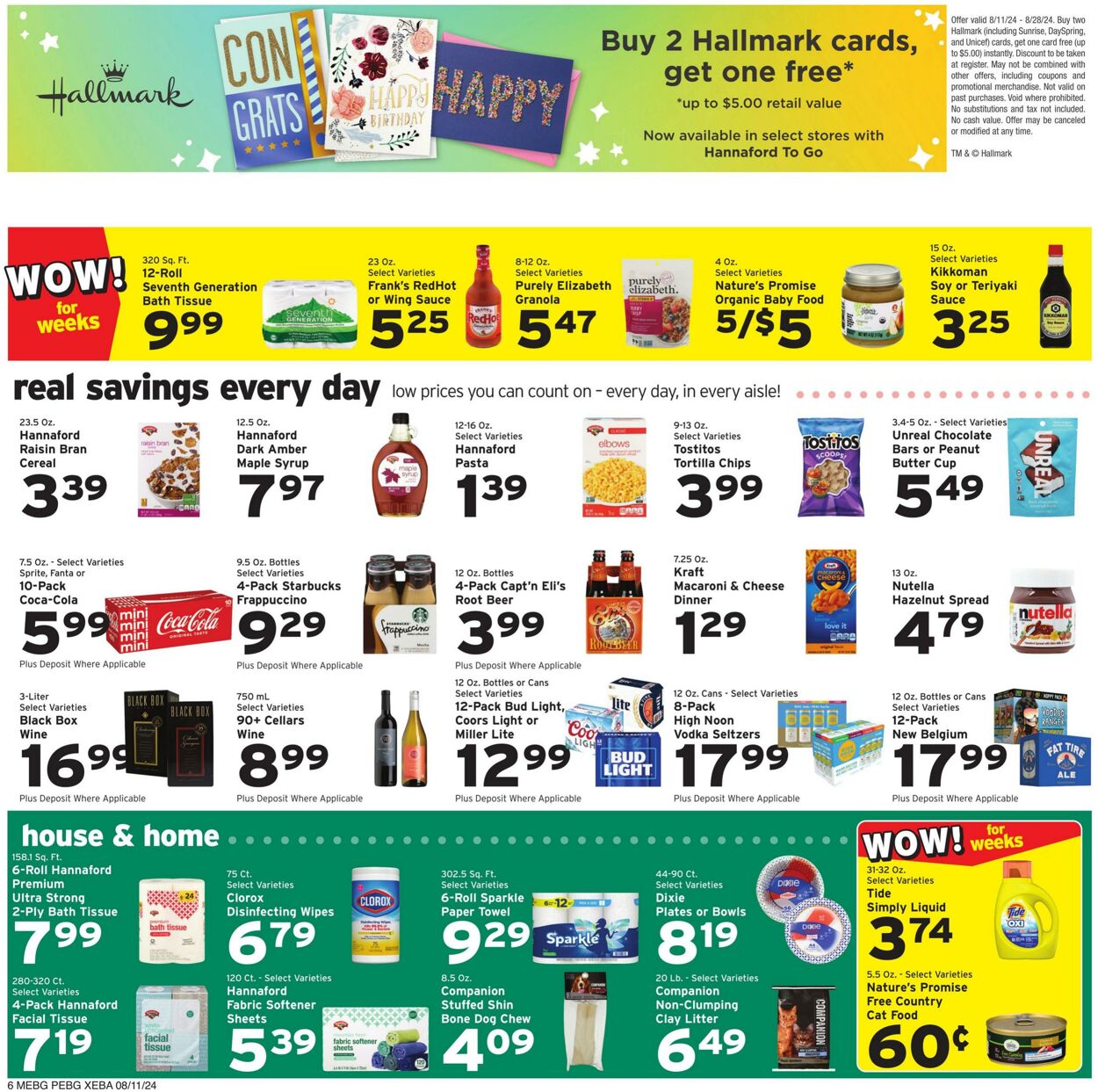 Catalogue Hannaford from 08/11/2024