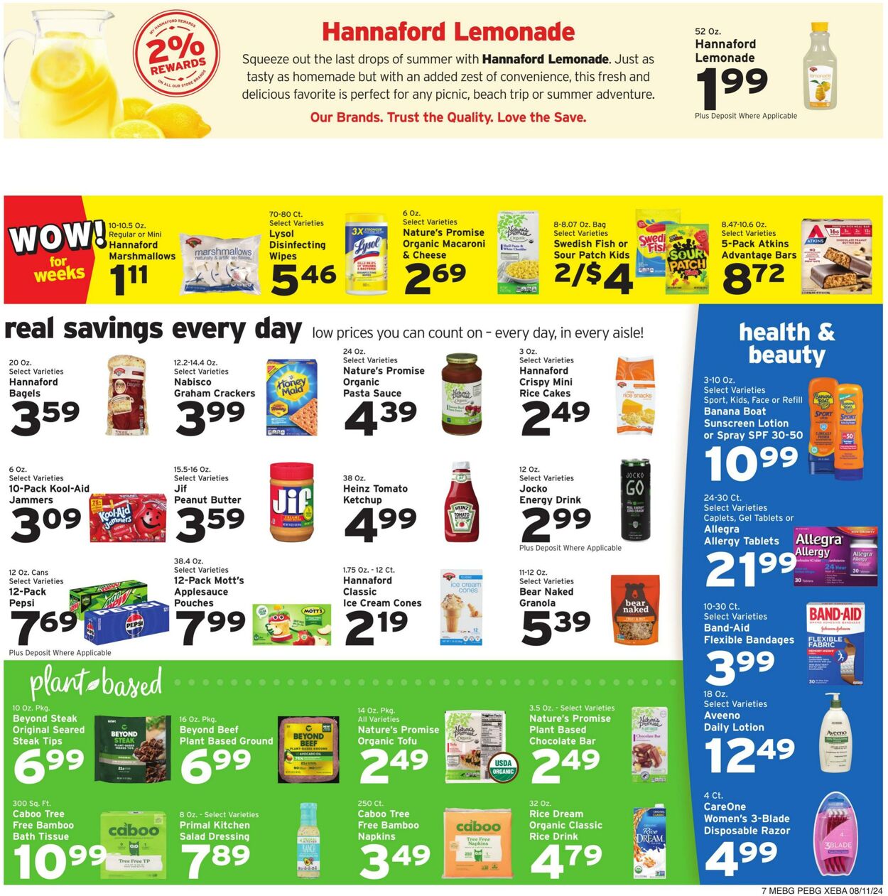 Catalogue Hannaford from 08/11/2024