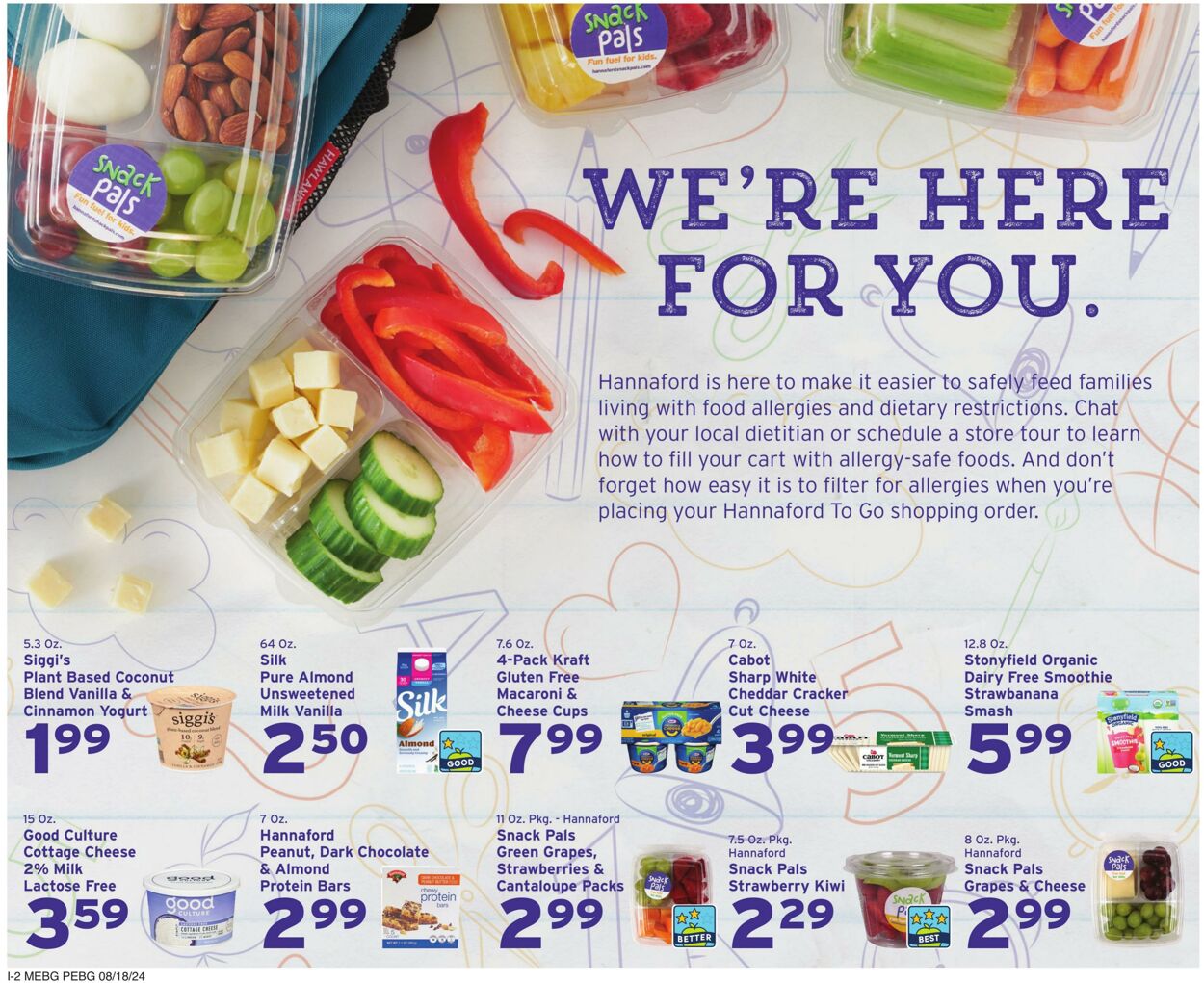 Catalogue Hannaford from 08/18/2024