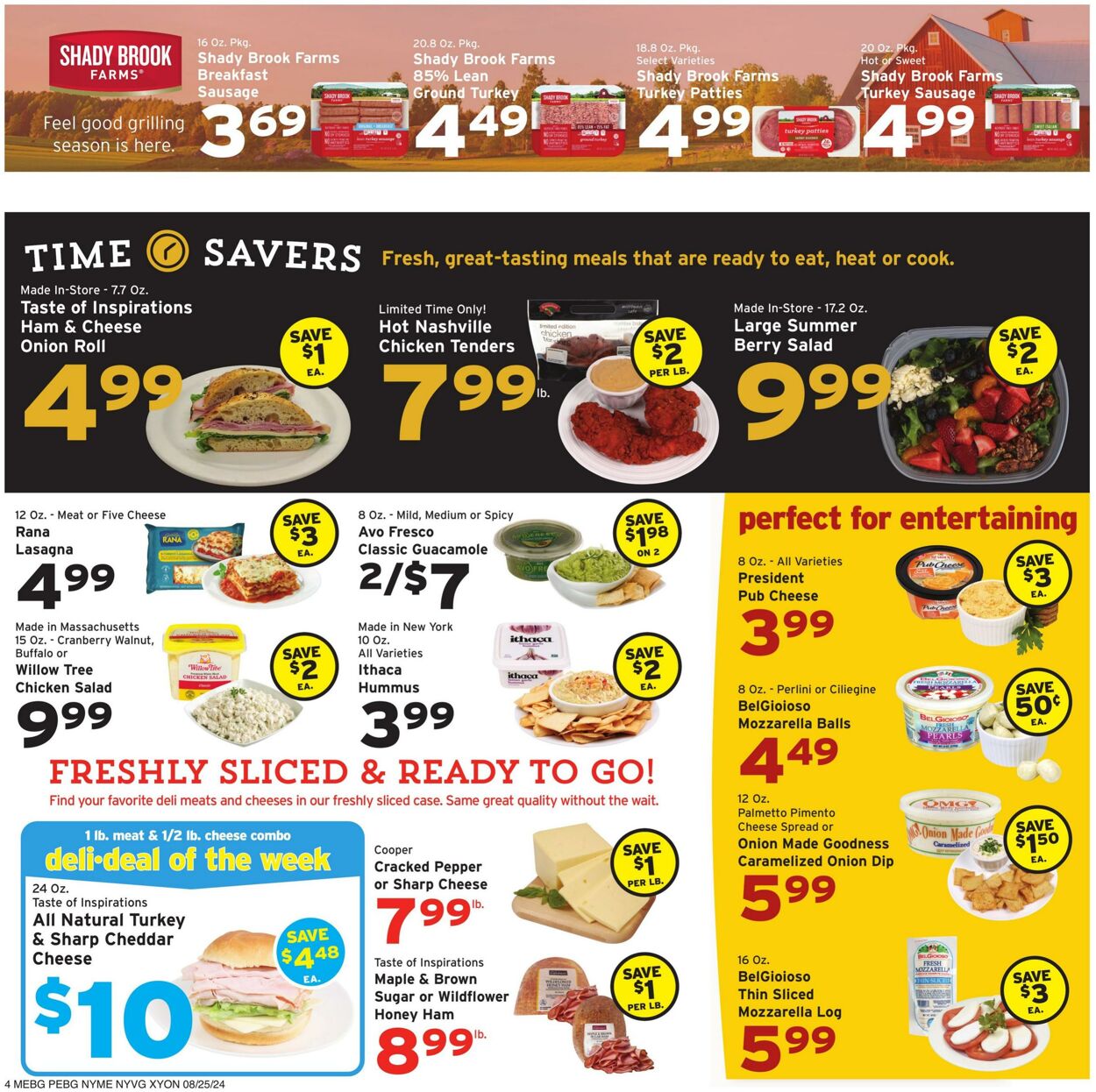 Catalogue Hannaford from 08/25/2024