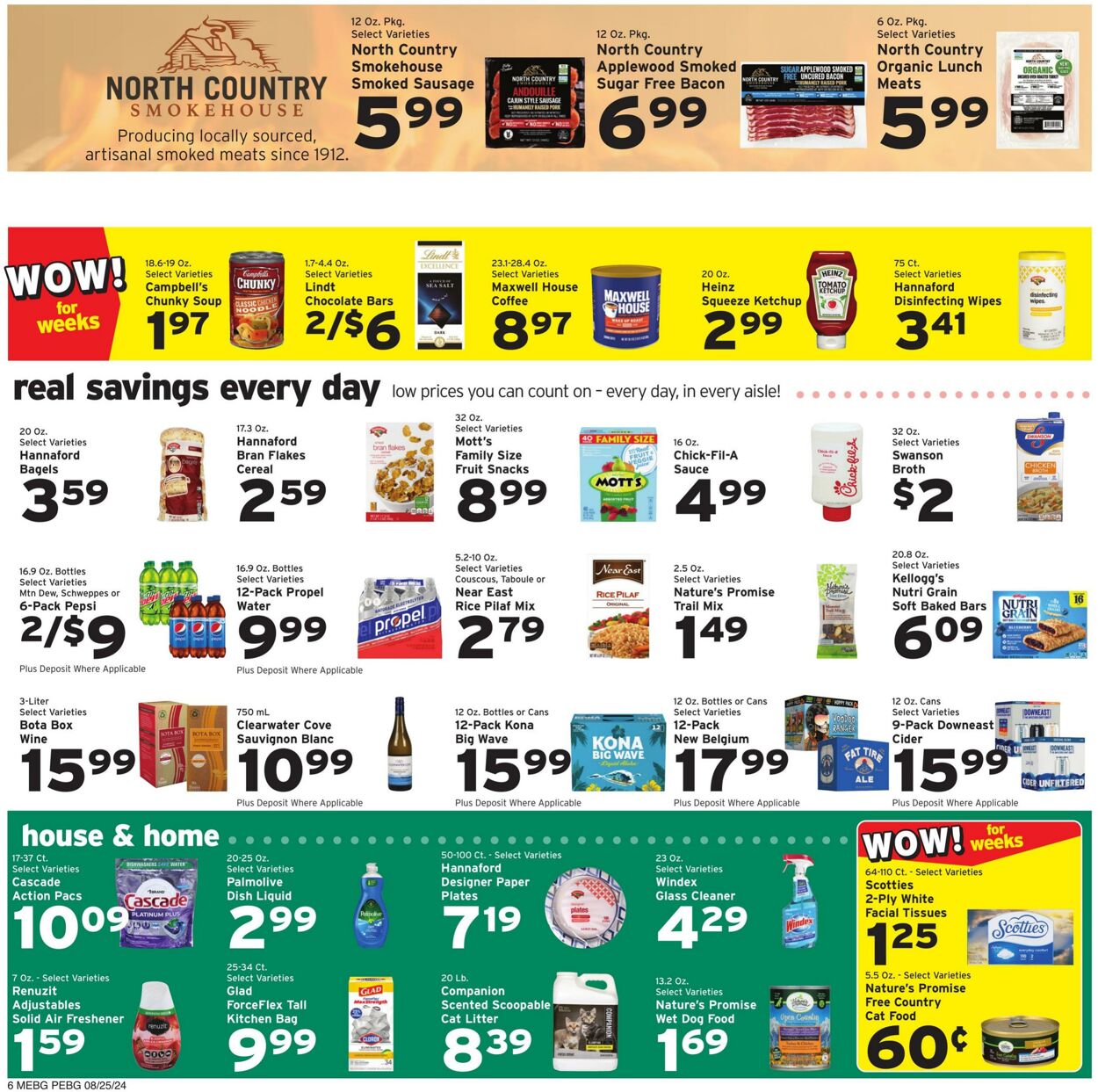 Catalogue Hannaford from 08/25/2024