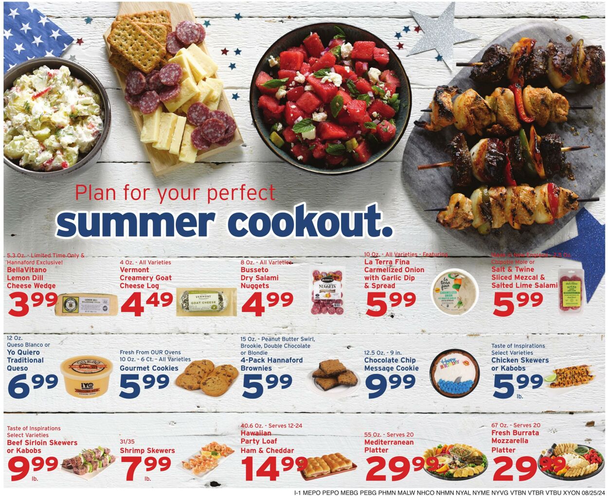 Catalogue Hannaford from 08/25/2024