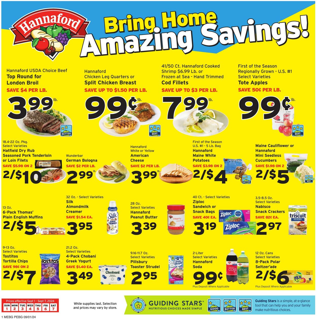 Catalogue Hannaford from 09/01/2024